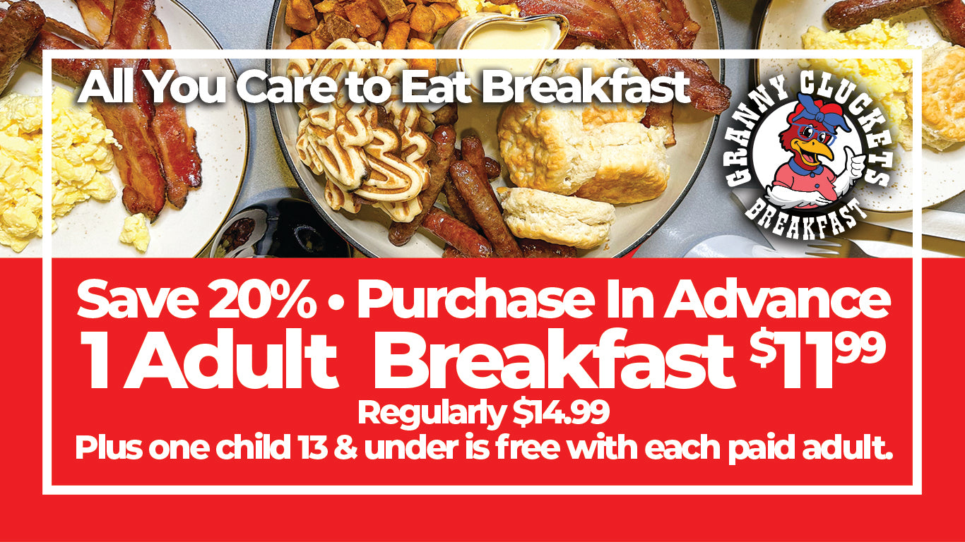Granny Cluckets Breakfast Pass