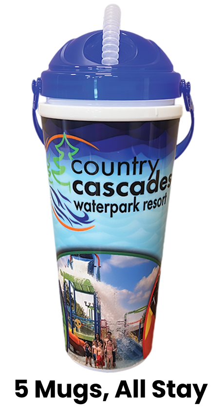 All Stay Refillable Mug - Five Mug Pack